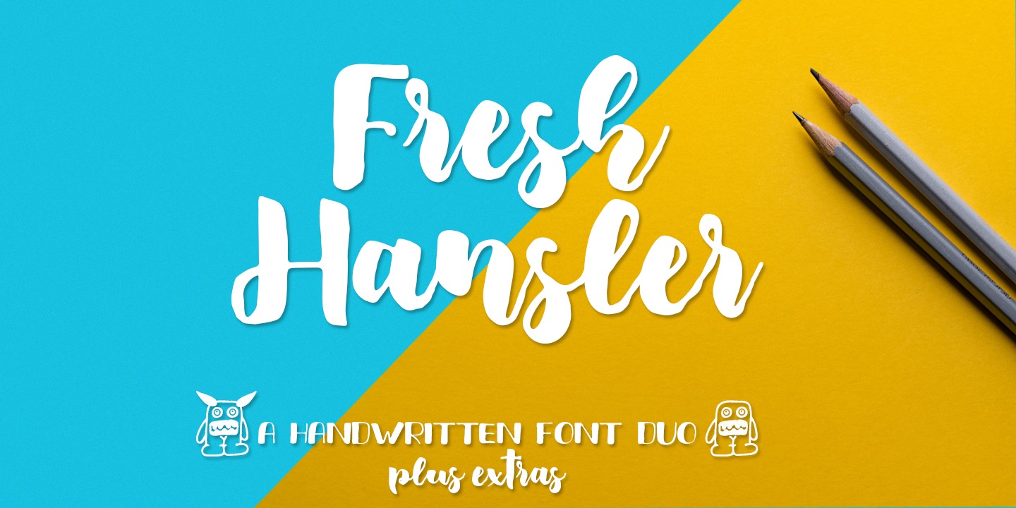 Fresh Hansler Font preview